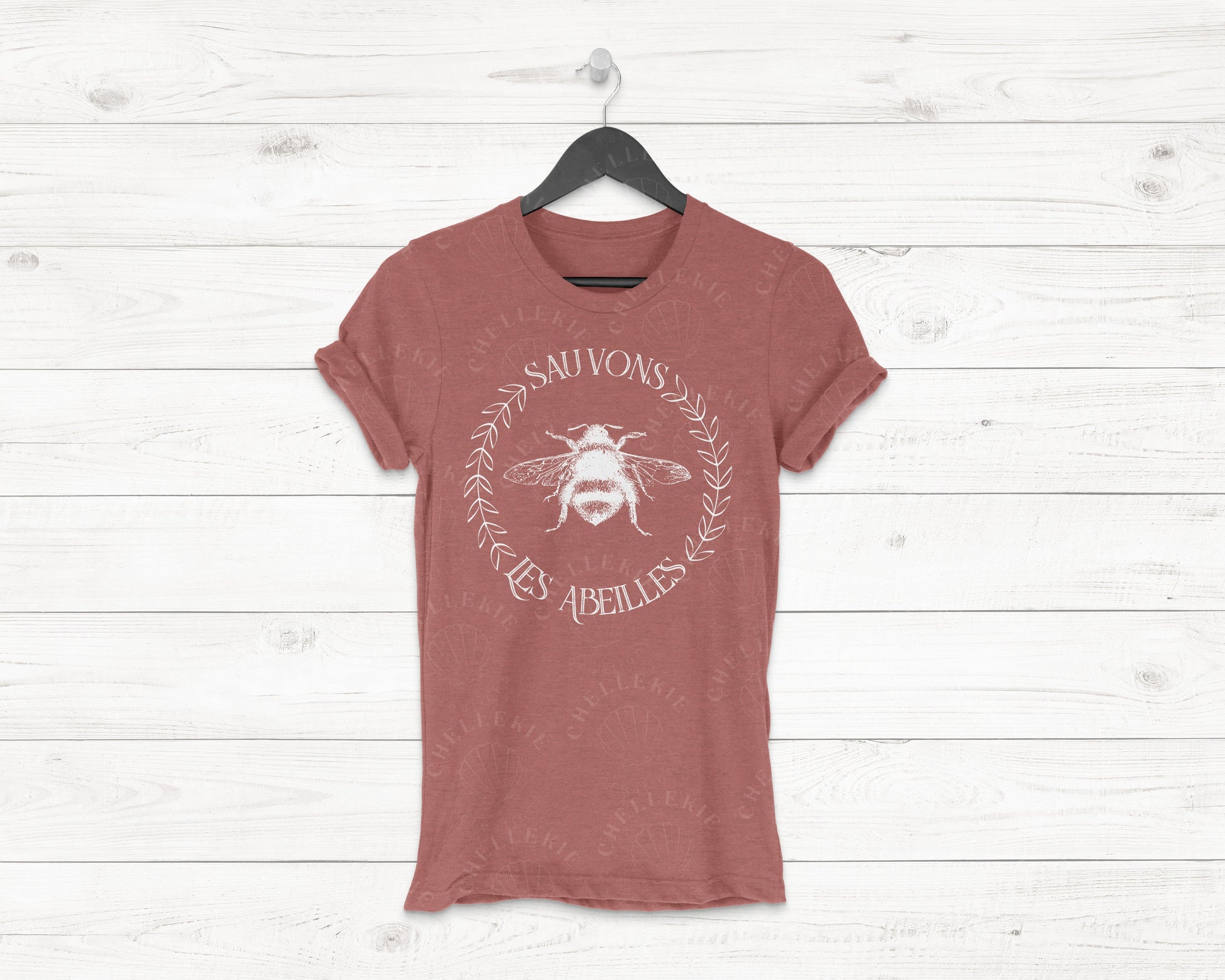 Sauvons Les Abeilles (Save The Bees) T-Shirt - Chellekie Creations