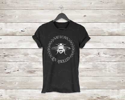 Sauvons Les Abeilles (Save The Bees) T-Shirt - Chellekie Creations